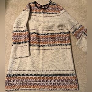 Zara woven mini dress